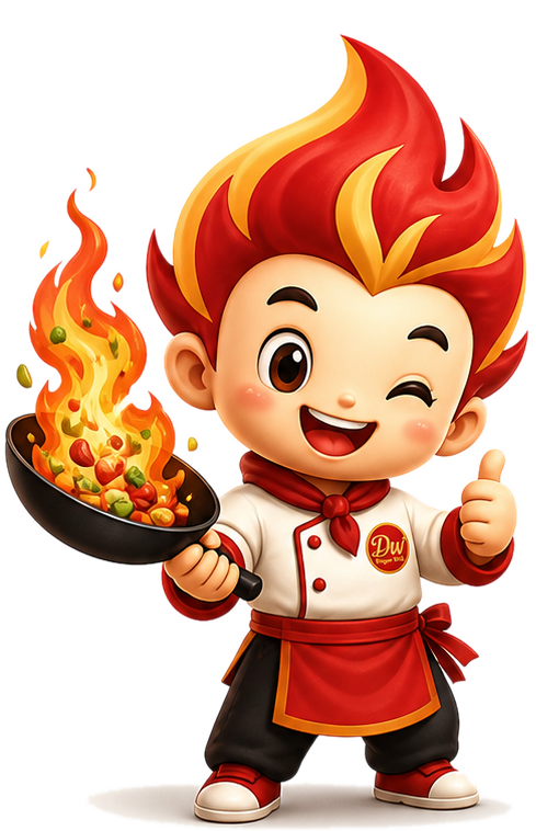 Dragon Wok mascot